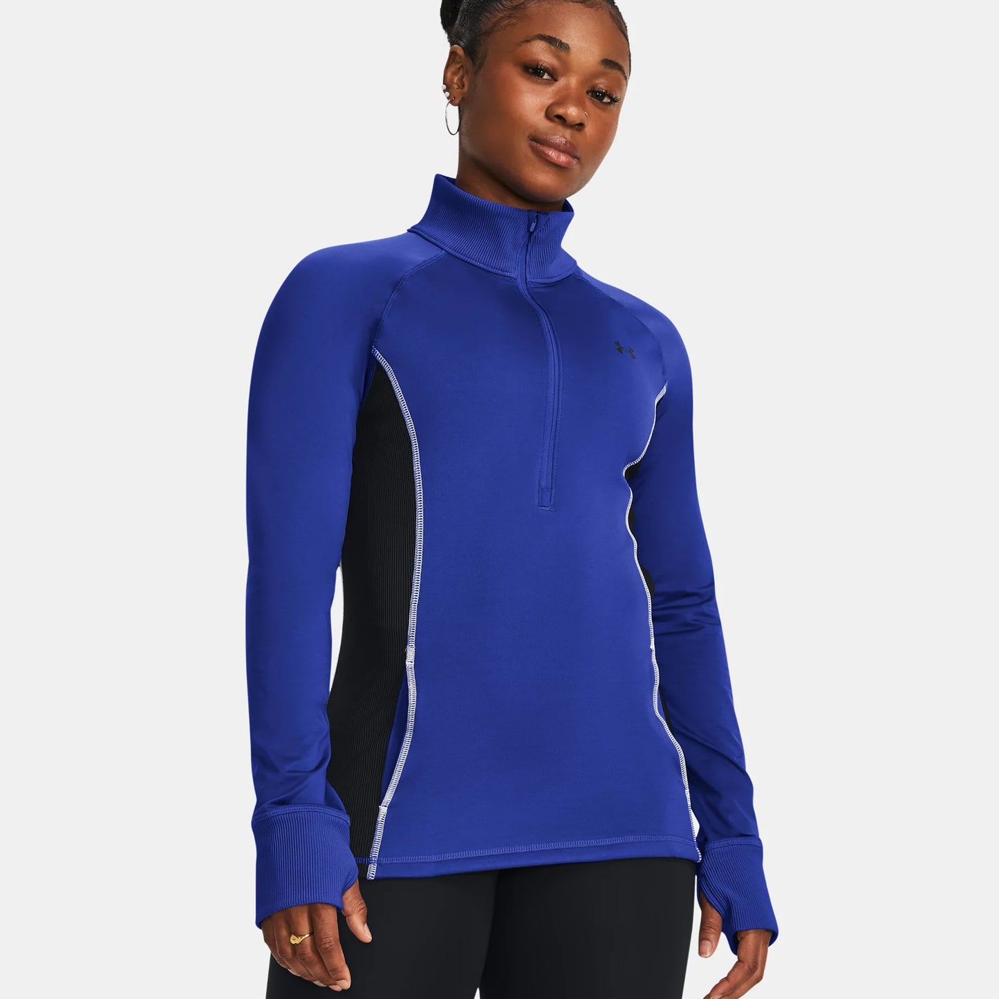 Under Armour CW Half-Zip Longsleeve Damen-Blau