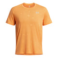 Streaker Splatter SS Laufshirt Herren - orange,