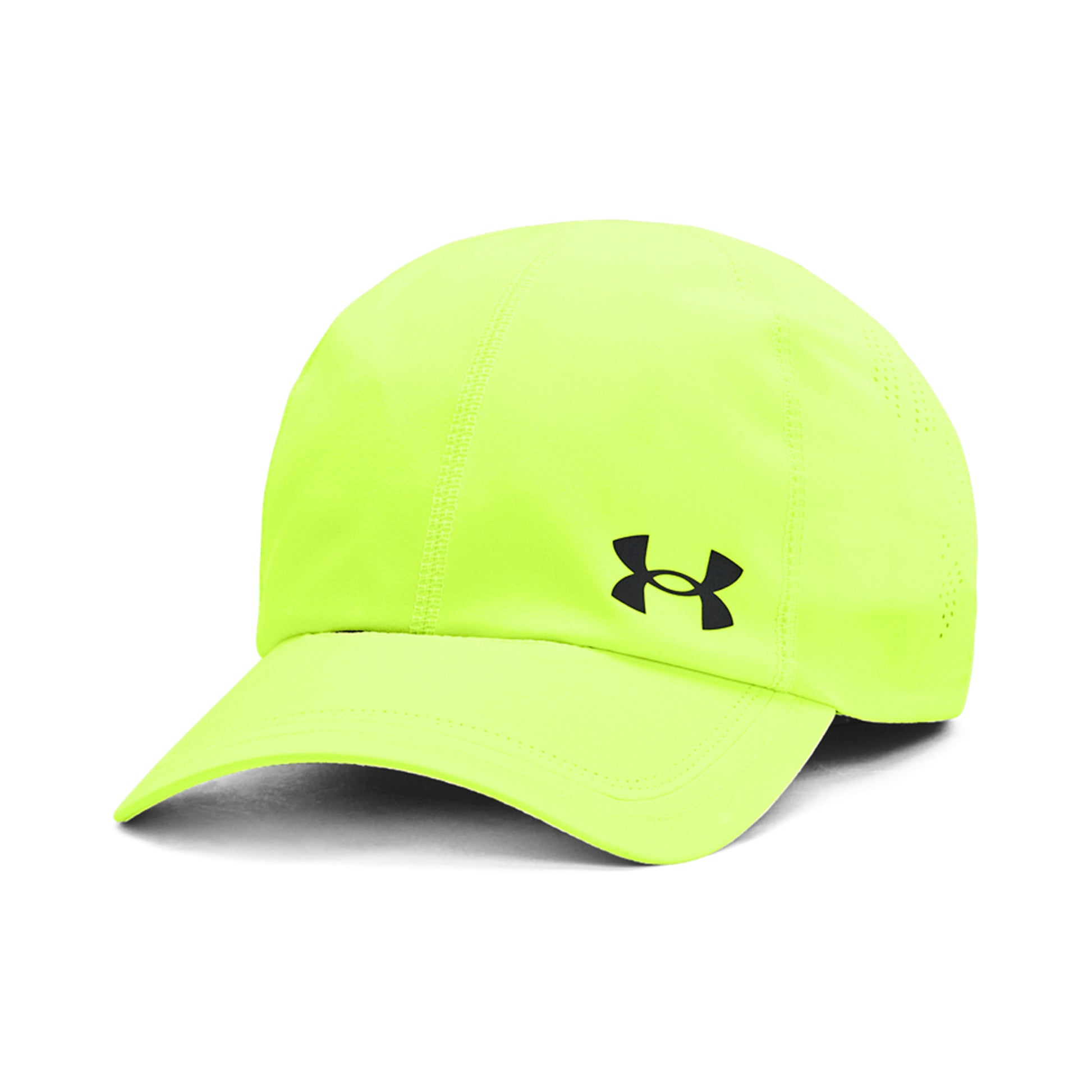 Under Armour Velociti Low Adj  Cap Unisex - neongelb, schwarz