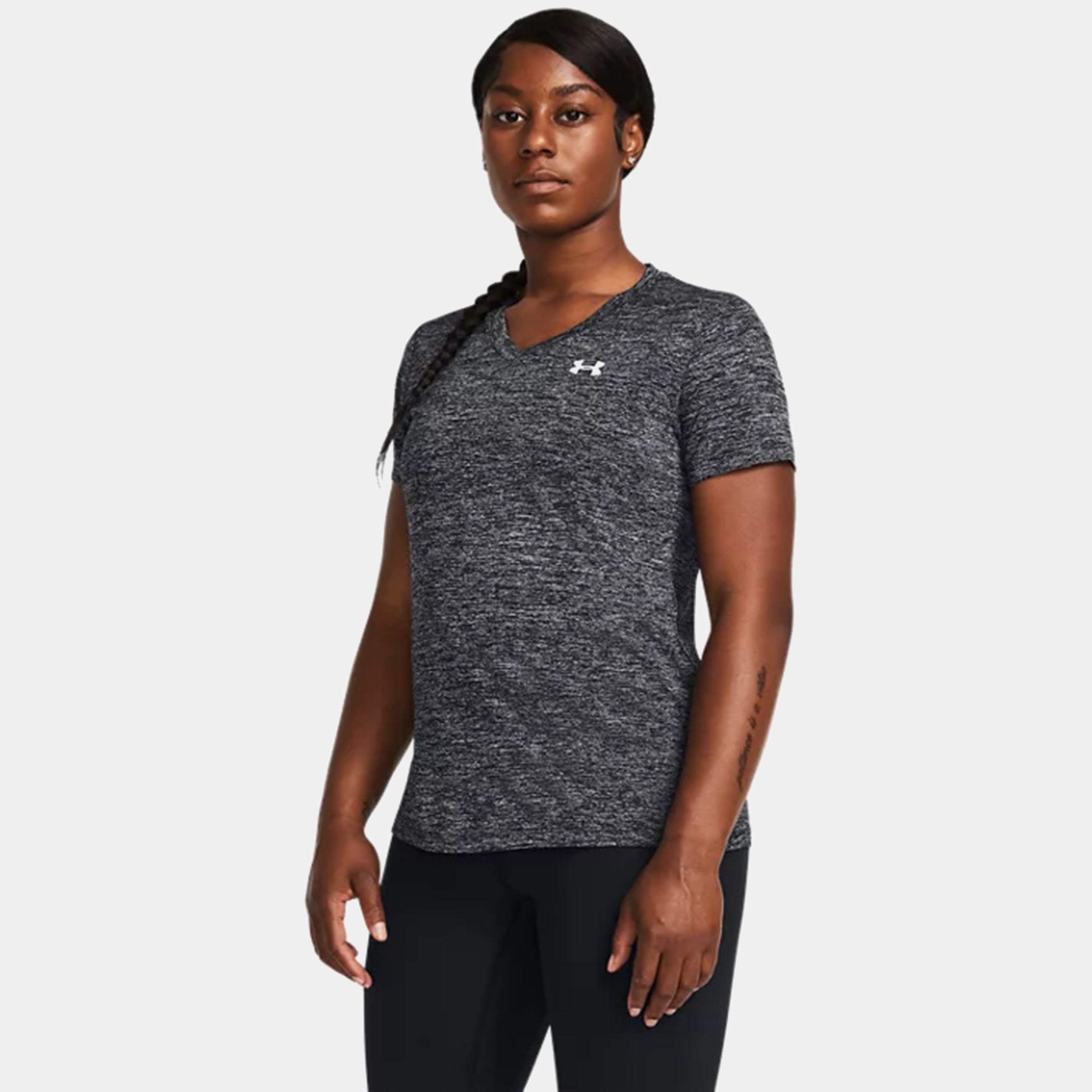 Under Armour Tech Twist T-Shirt Damen-Schwarz