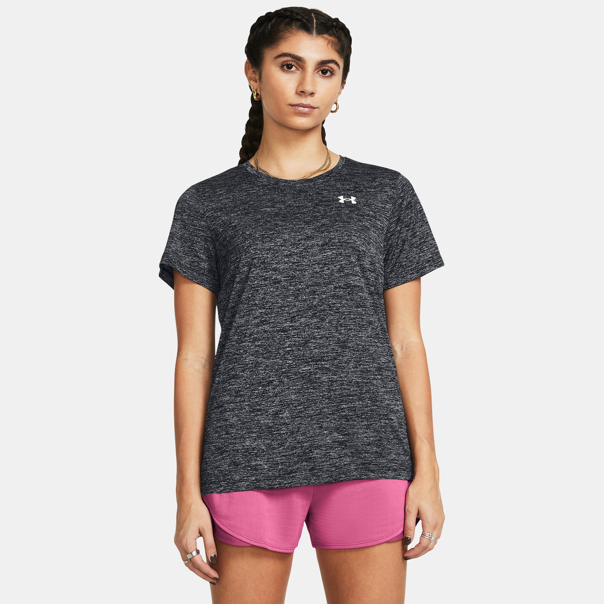 Under Armour Tech Twist T-Shirt Damen-Schwarz