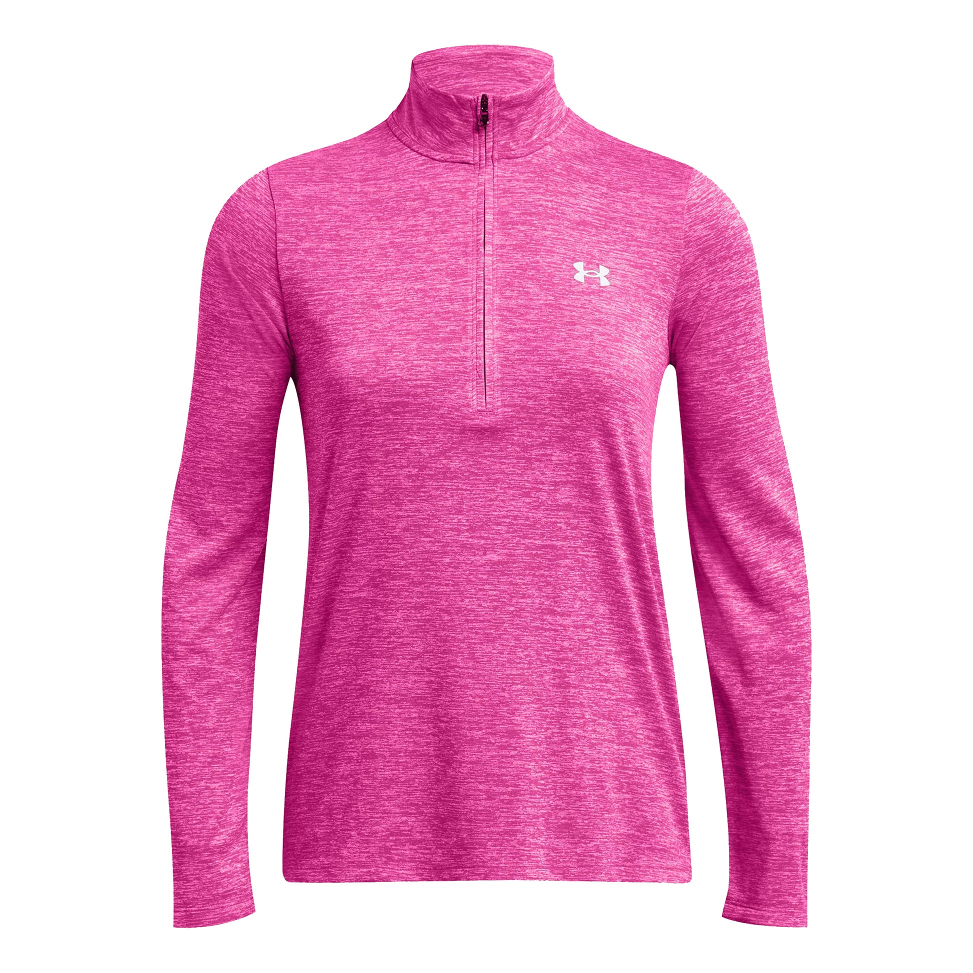 Under Armour Tech 1/2 Zip-Twist Longsleeve Damen - pink,