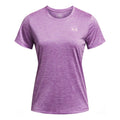 Tech Twist T-Shirt Damen - lila,