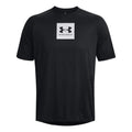 Tech printed fill T-Shirt Herren - schwarz,