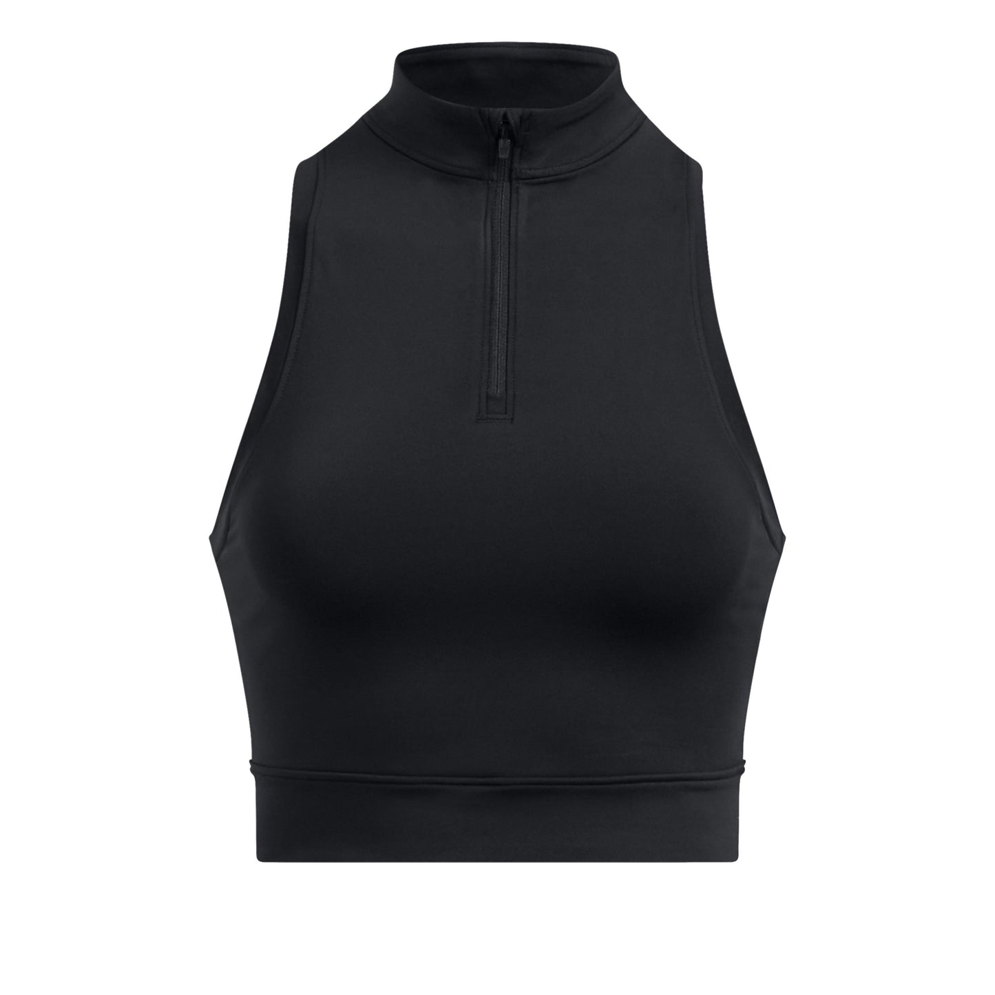 Under Armour Run Anywhere Crop Laufshirt Damen - schwarz,