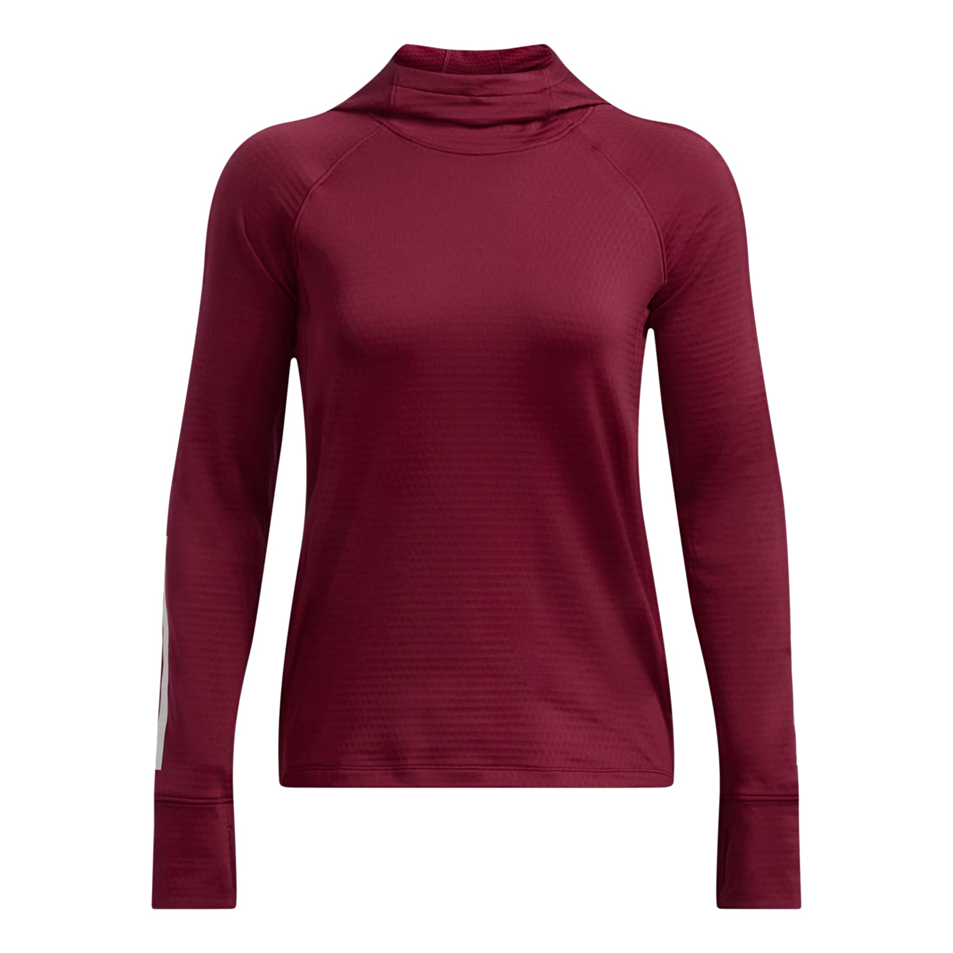 Under Armour Launch Elite Coldweather Balaclava Hoody Damen - dunkelrot,