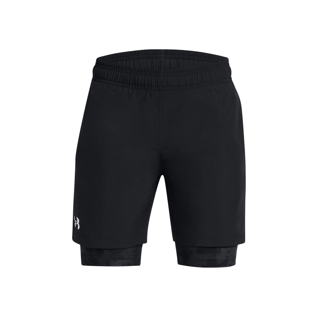 Under Armour Woven 2in1 Shorts Jungen - schwarz,