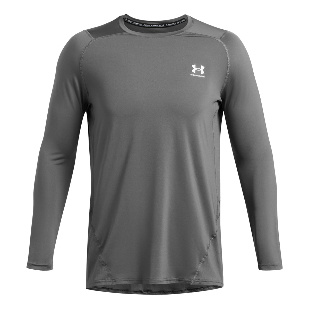 Under Armour Heatgear Fitted Longsleeve Herren - grau,