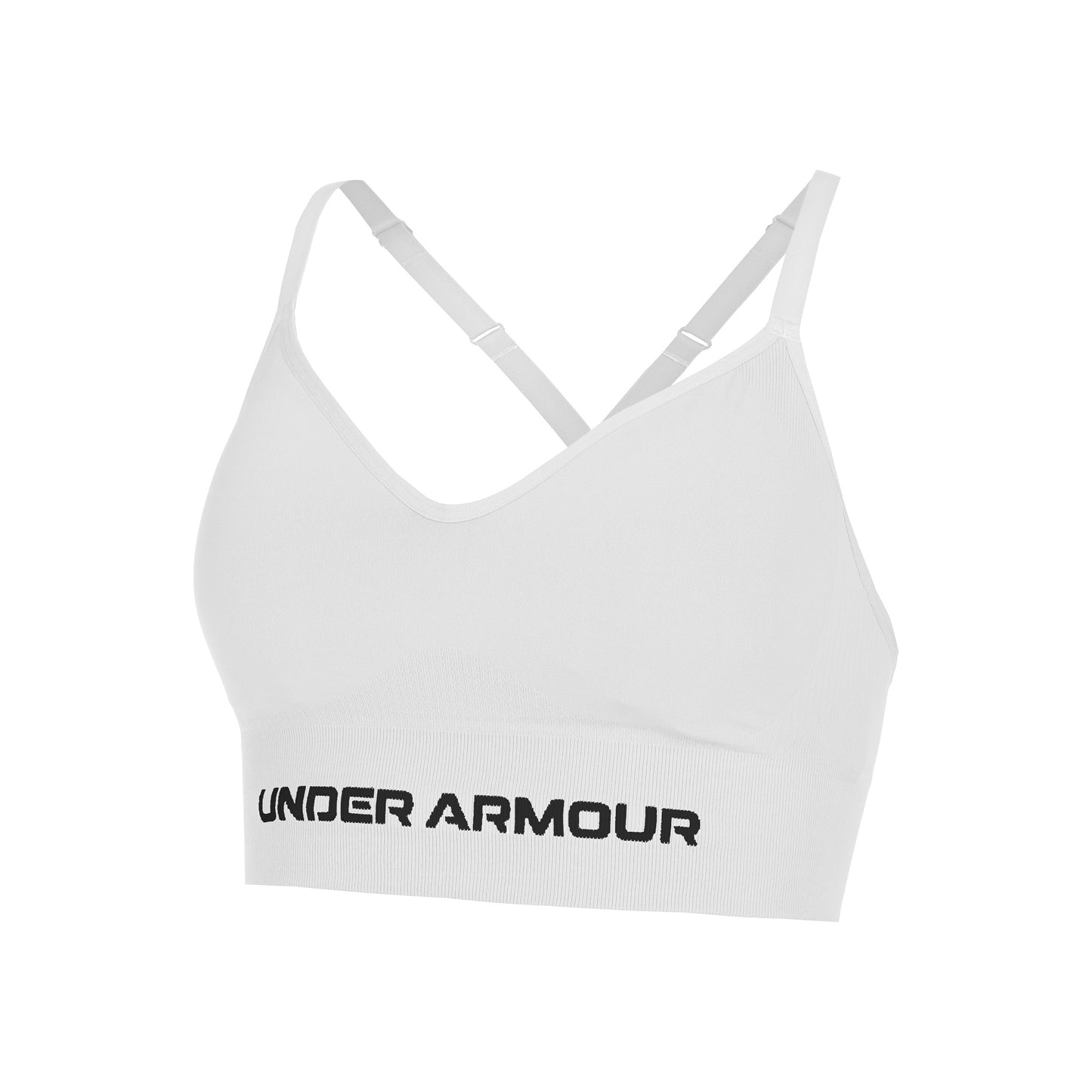Under Armour Vanish Seamless Sport-BH Damen-Weiß,Schwarz