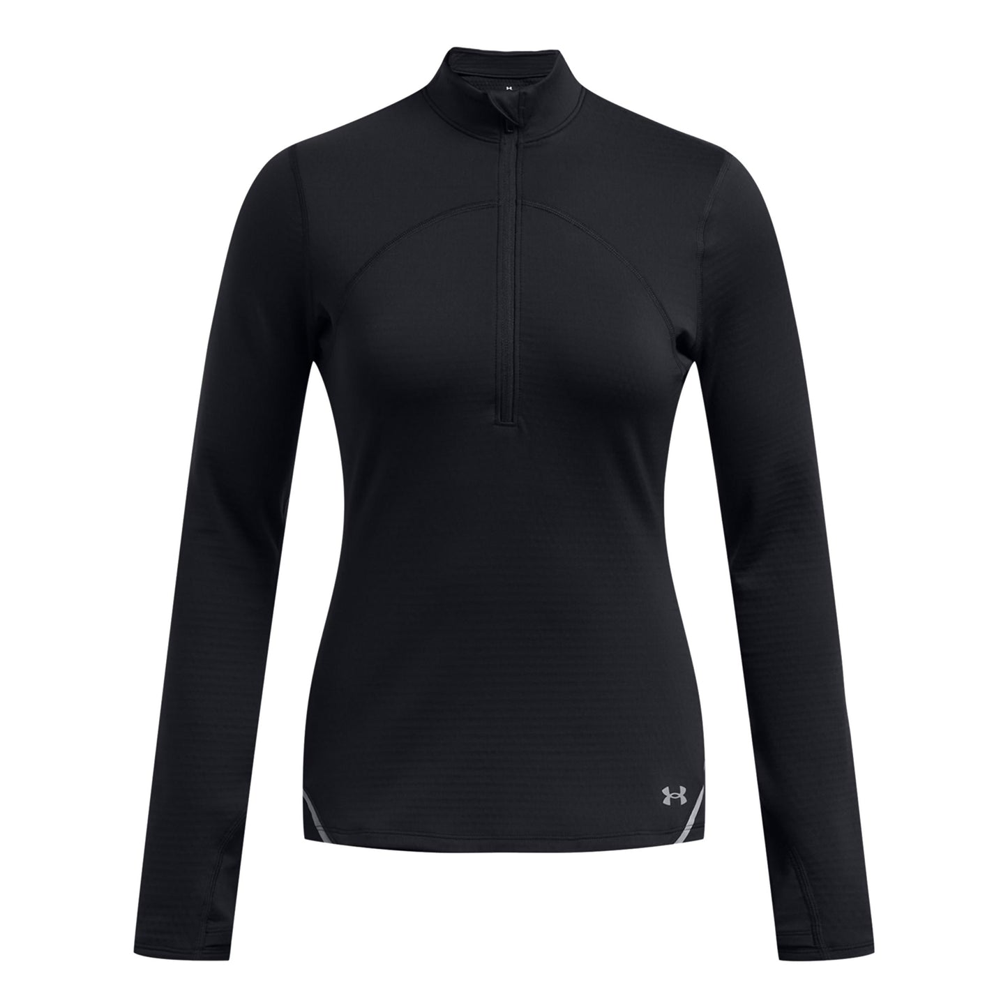 Under Armour Vanish CW 1/2 Zip Longsleeve Damen-Schwarz