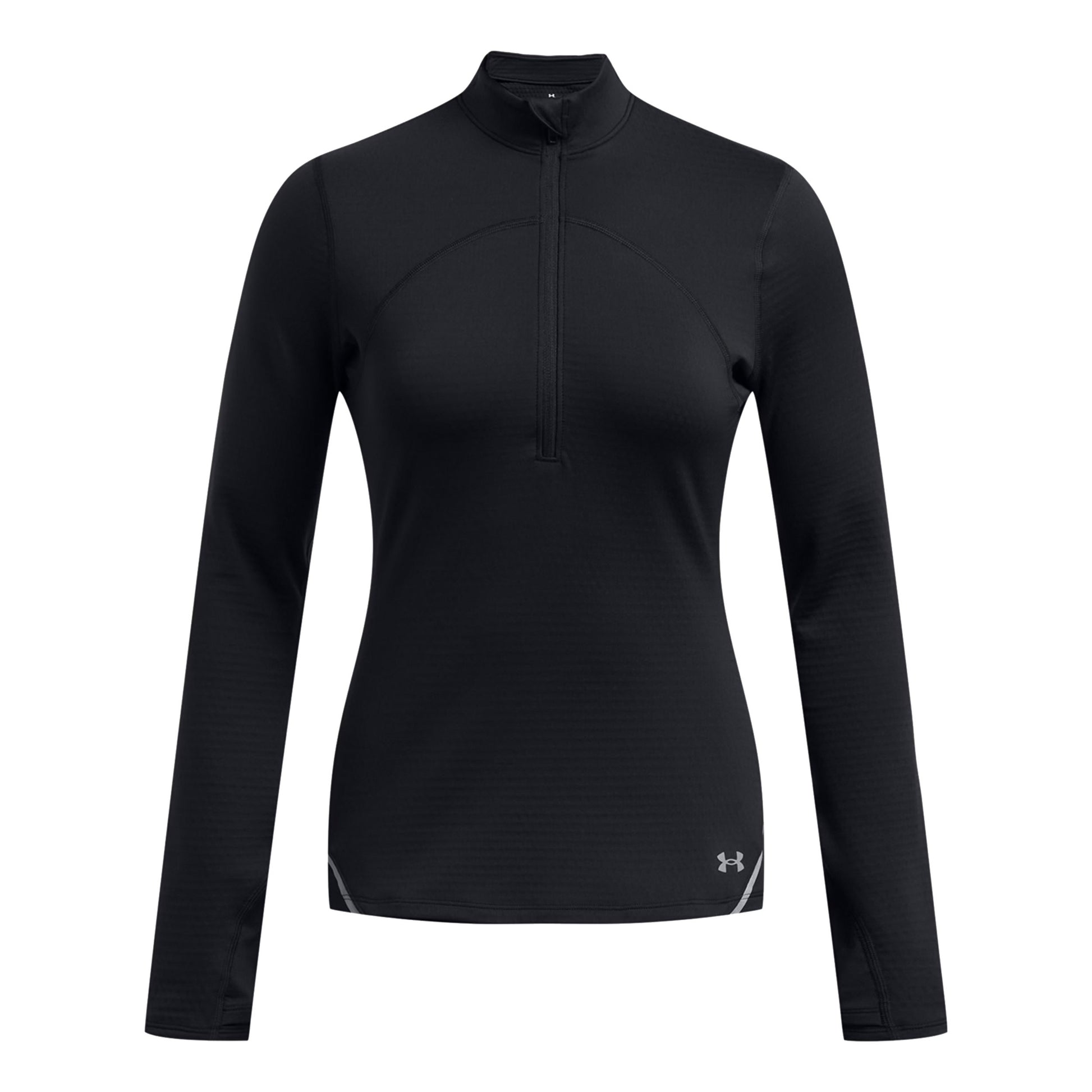 Under Armour Vanish CW 1/2 Zip Longsleeve Damen-Schwarz