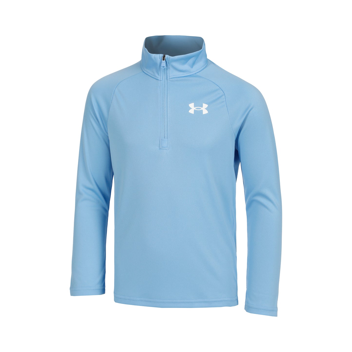 Under Armour Tech 2.0 Longsleeve Jungen - hellblau, weiß