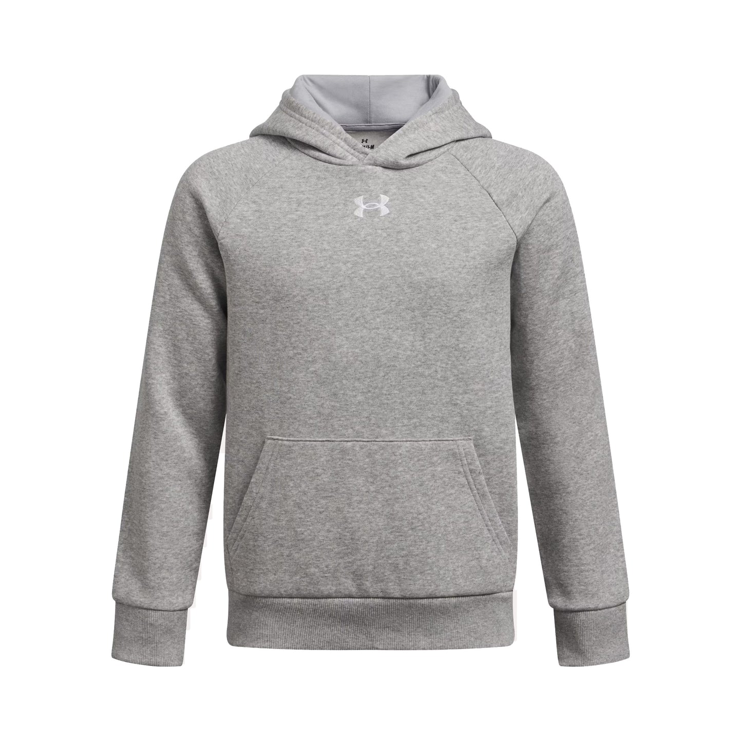 Under Armour Rival Fleece Hoody Jungen-Grau