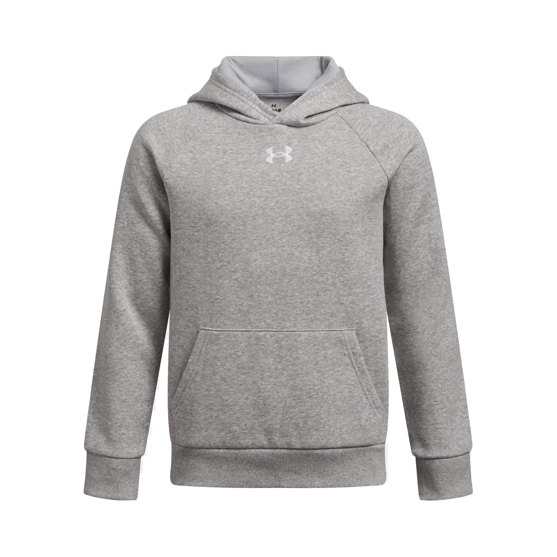 Under Armour Rival Fleece Hoody Jungen-Grau