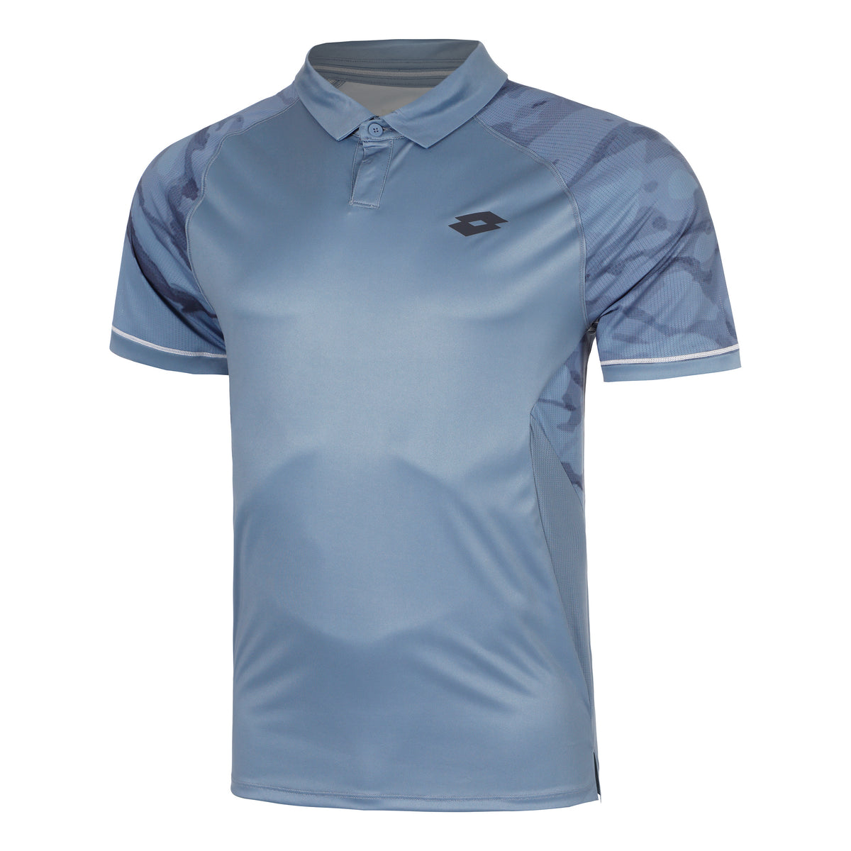 Lotto Tech Polo Herren - blaugrau,