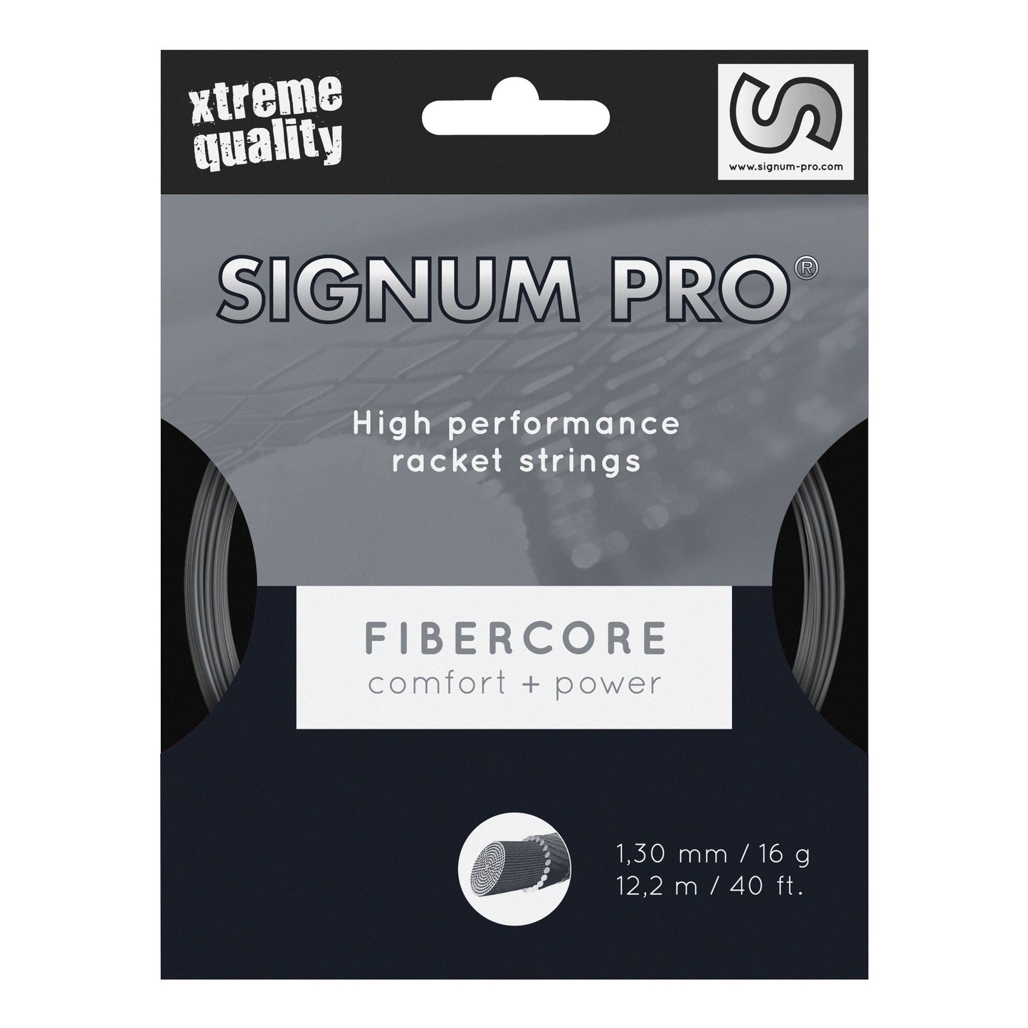 Signum Pro Fibrecore Saitenset 12m-Silber