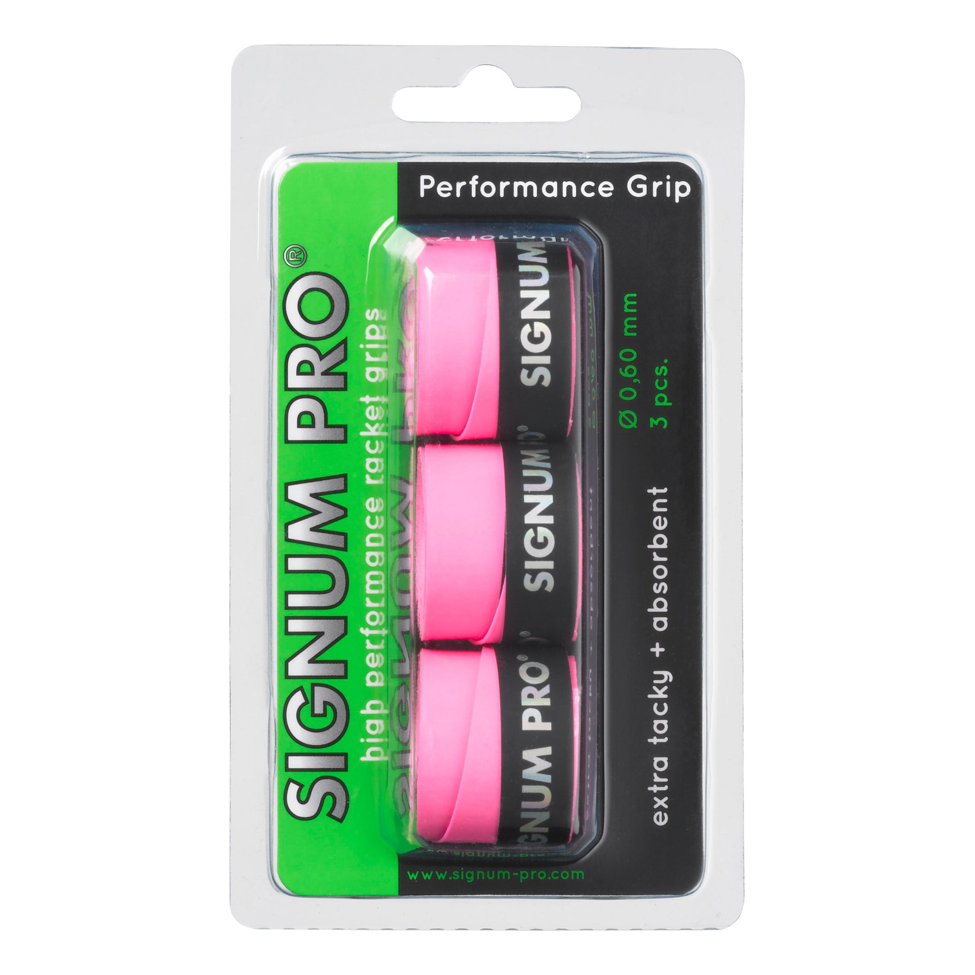Signum Pro Performance Grip 3er Pack - pink