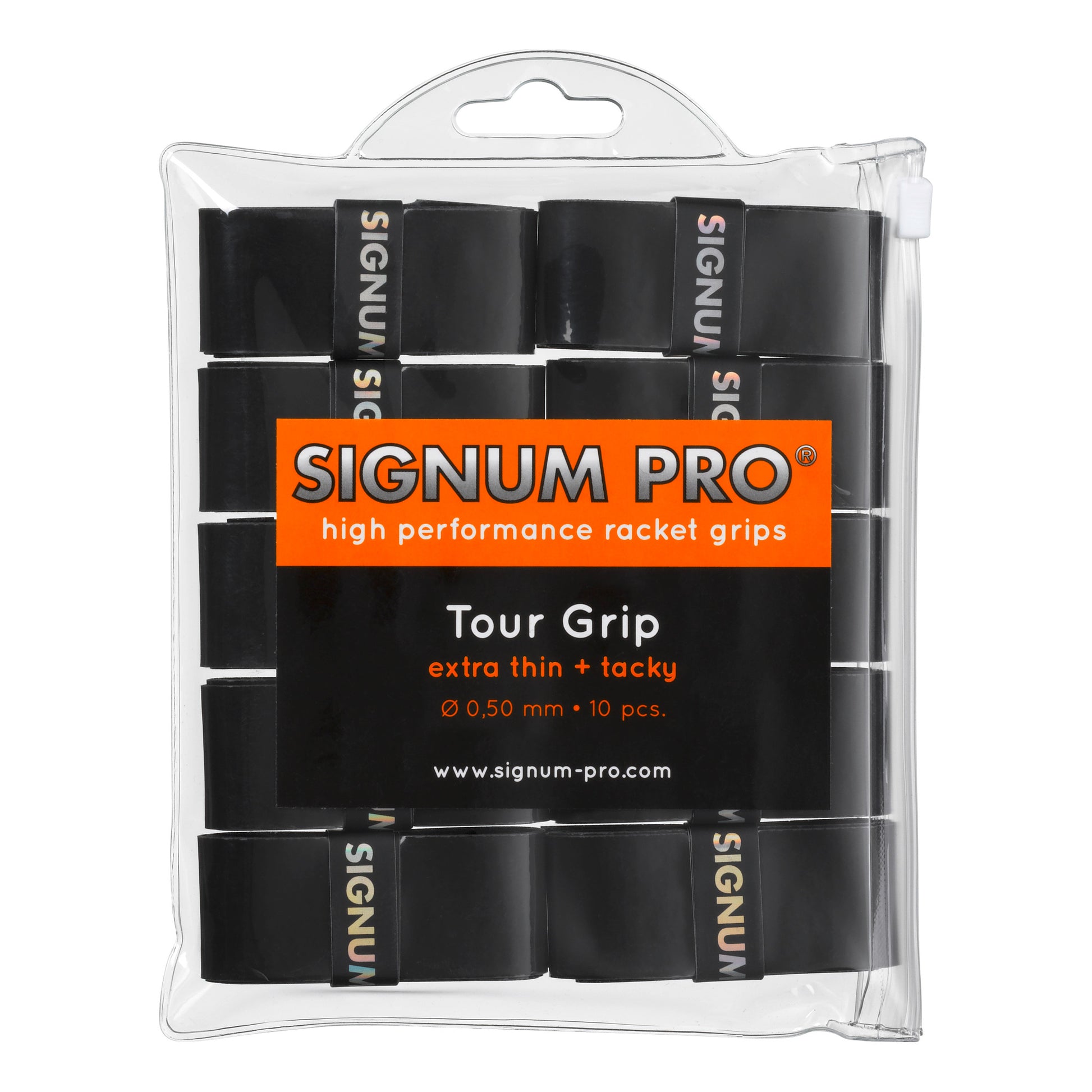 Signum Pro Tour Grip 10er Pack-Schwarz