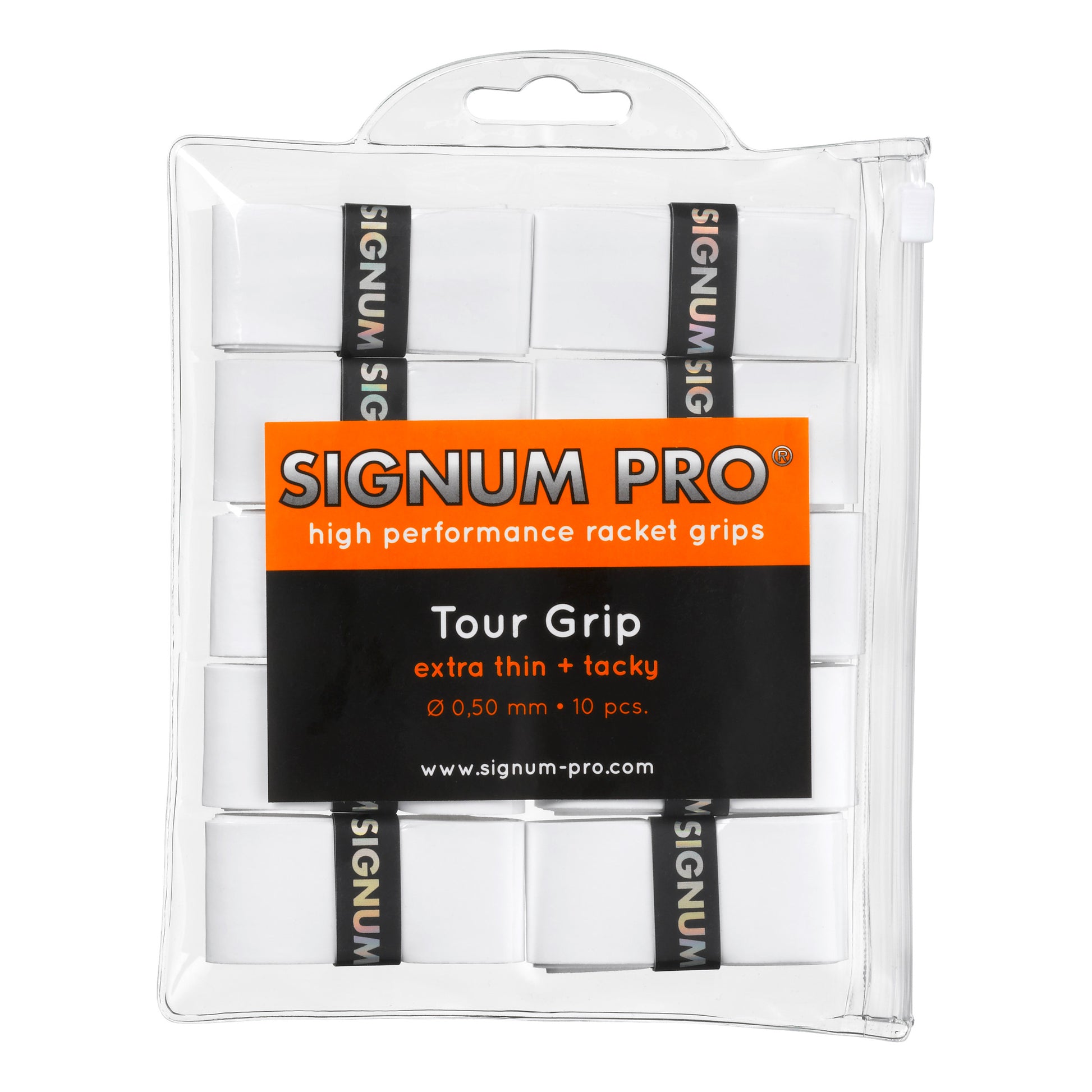 Signum Pro Tour Grip 10er Pack-Weiß