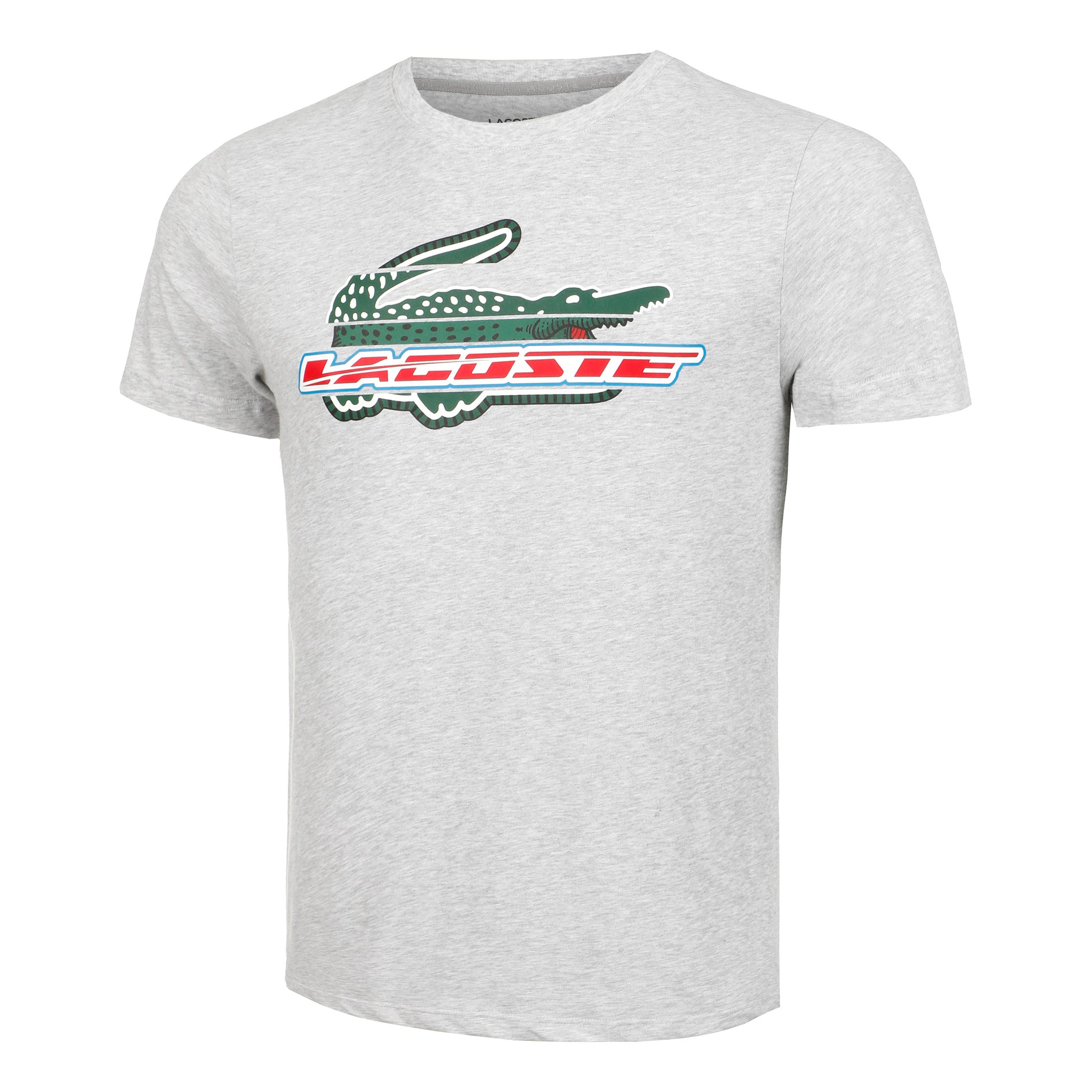 Lacoste Tee T-Shirt Herren - orange, blau