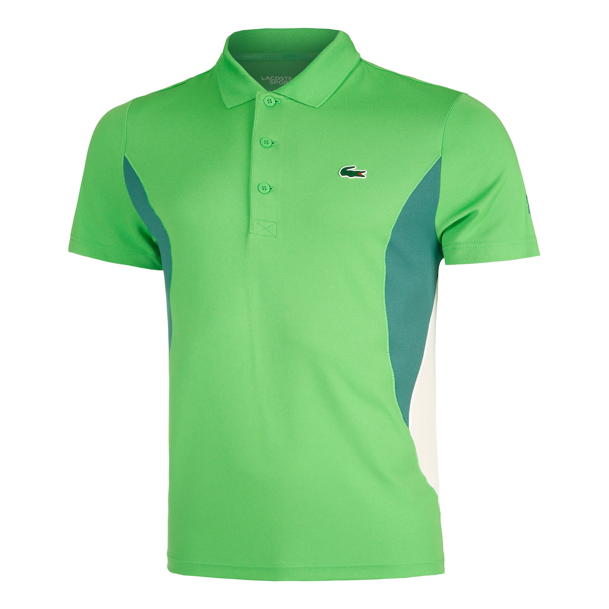 Lacoste Polo Herren - grün, mehrfarbig