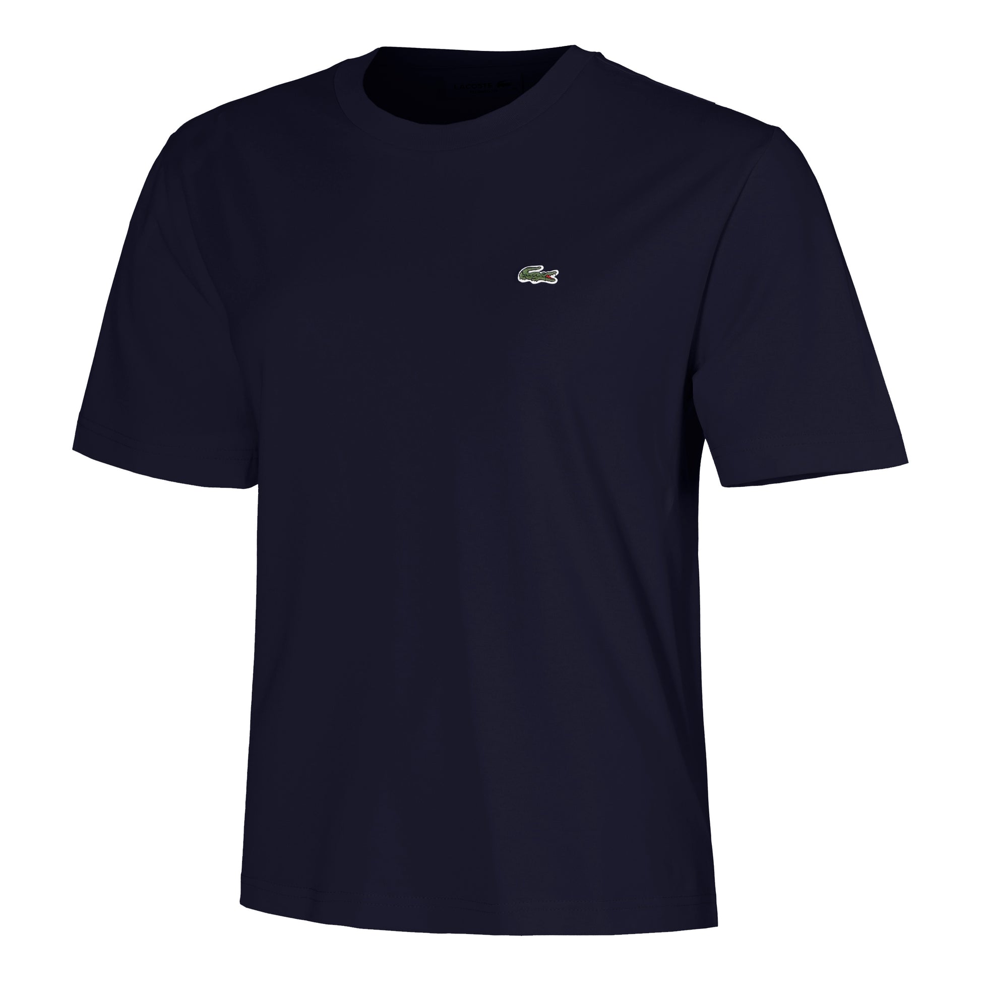 Lacoste Relaxed Fit Plain Soft T-Shirt Damen-Dunkelblau