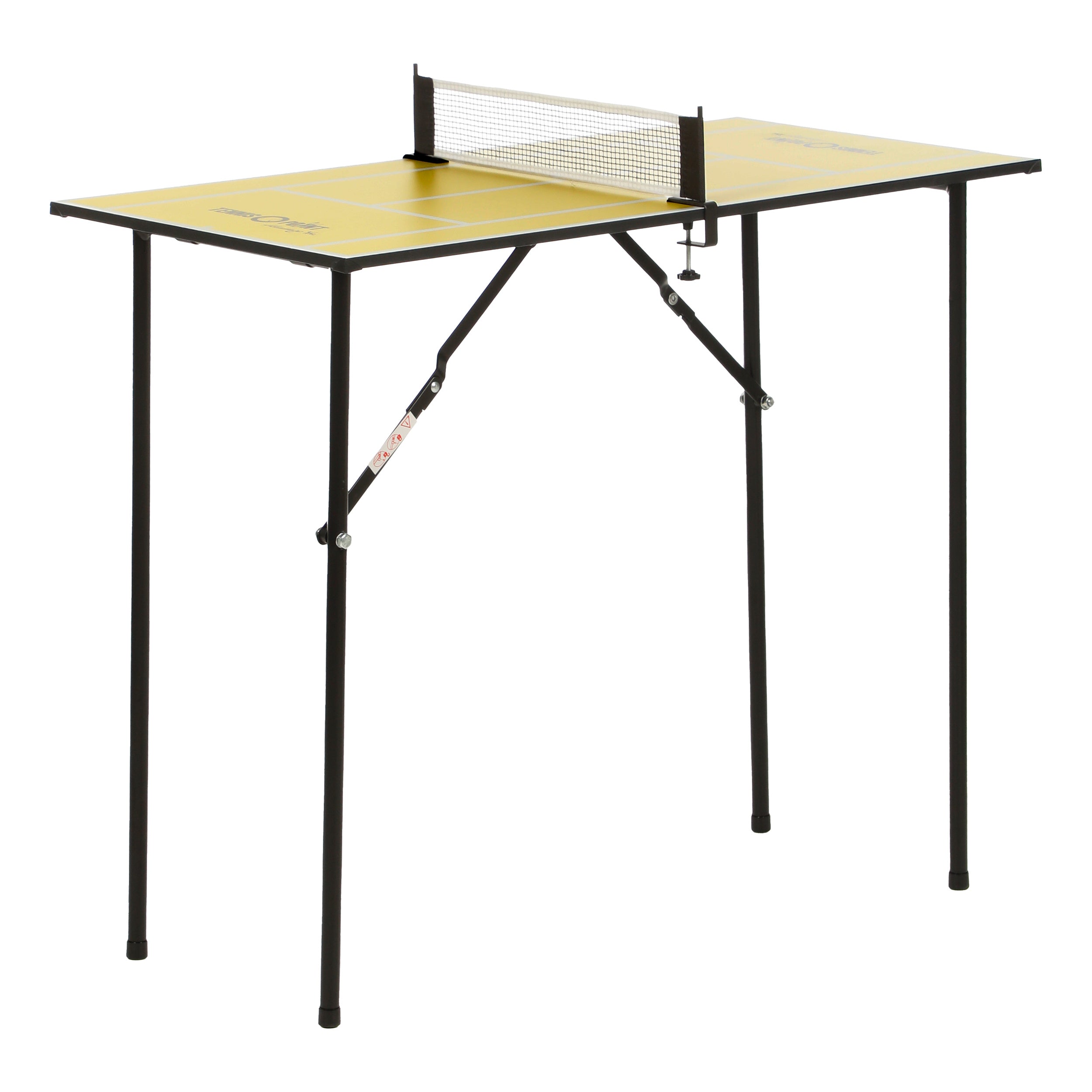 Tennis-Point Mini Tischtennisplatte-Silber,Schwarz