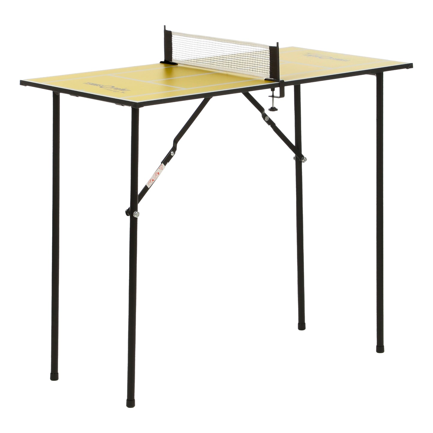 Tennis-Point Mini Tischtennisplatte-Silber,Schwarz