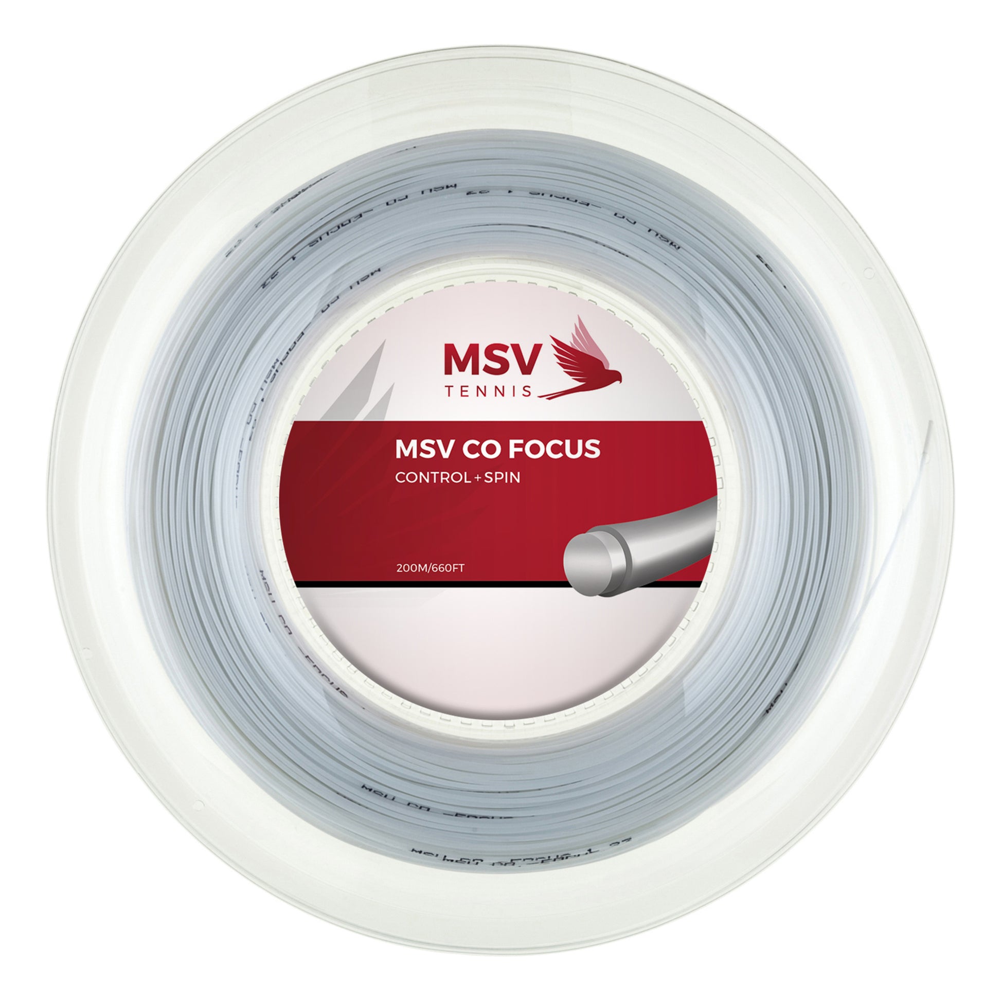 MSV Co.-Focus Saitenrolle 200m-Grau