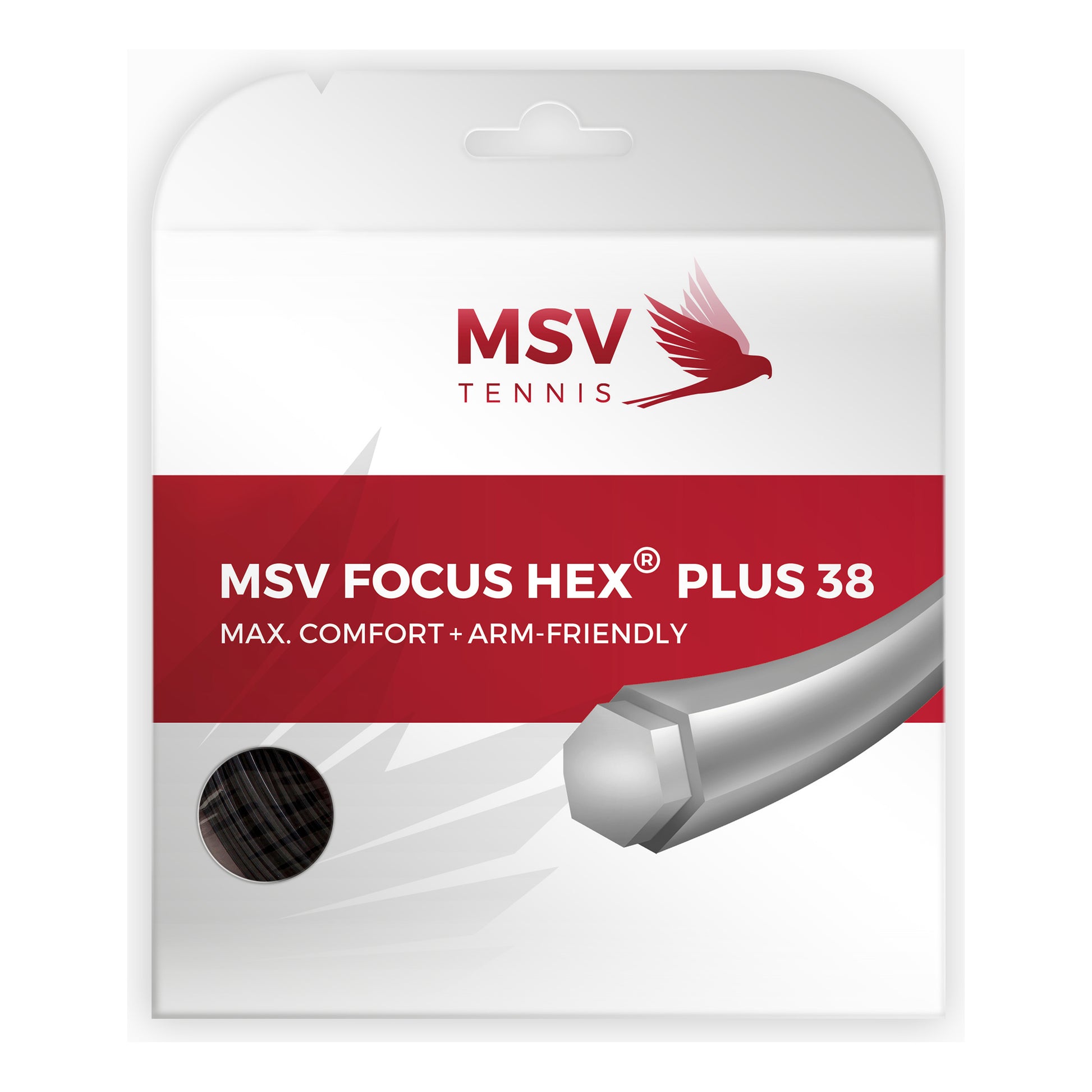 MSV Focus-HEX Plus 38 Saitenset 12m-Schwarz