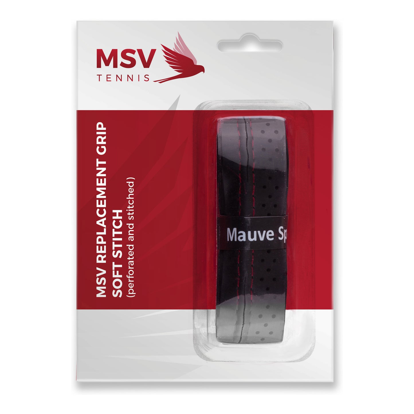 MSV Basic Grip Soft-Stich Perforated And Stitched 1er Pack-Schwarz