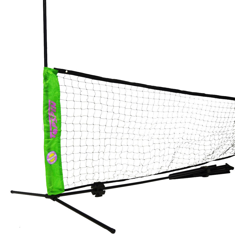 Topspin 6m Tennisnetz - schwarz, grün
