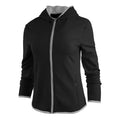 Jani Trainingsjacke Damen-Schwarz,Weiß
