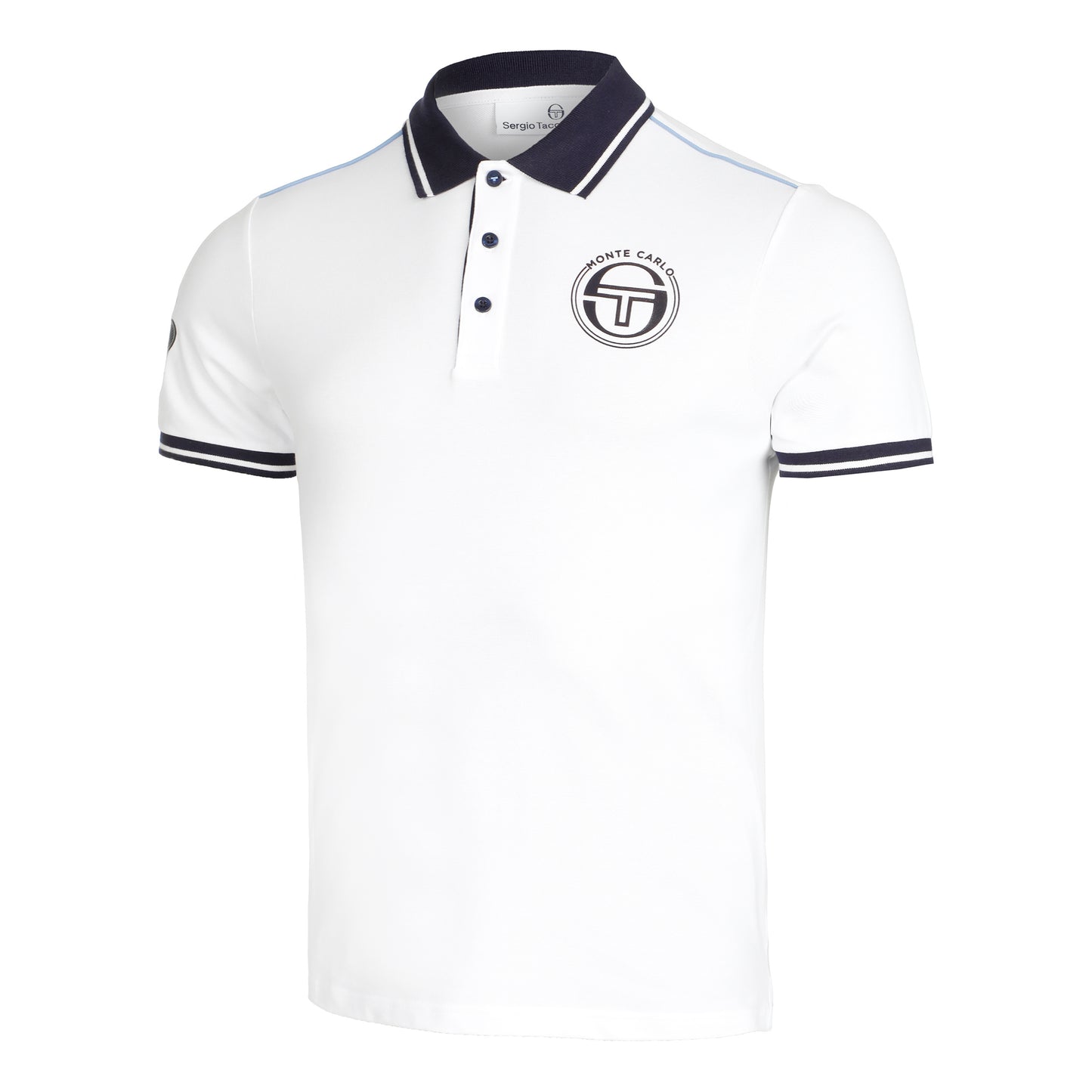 Sergio Tacchini Ranking Staff Polo Herren - weiß, dunkelblau
