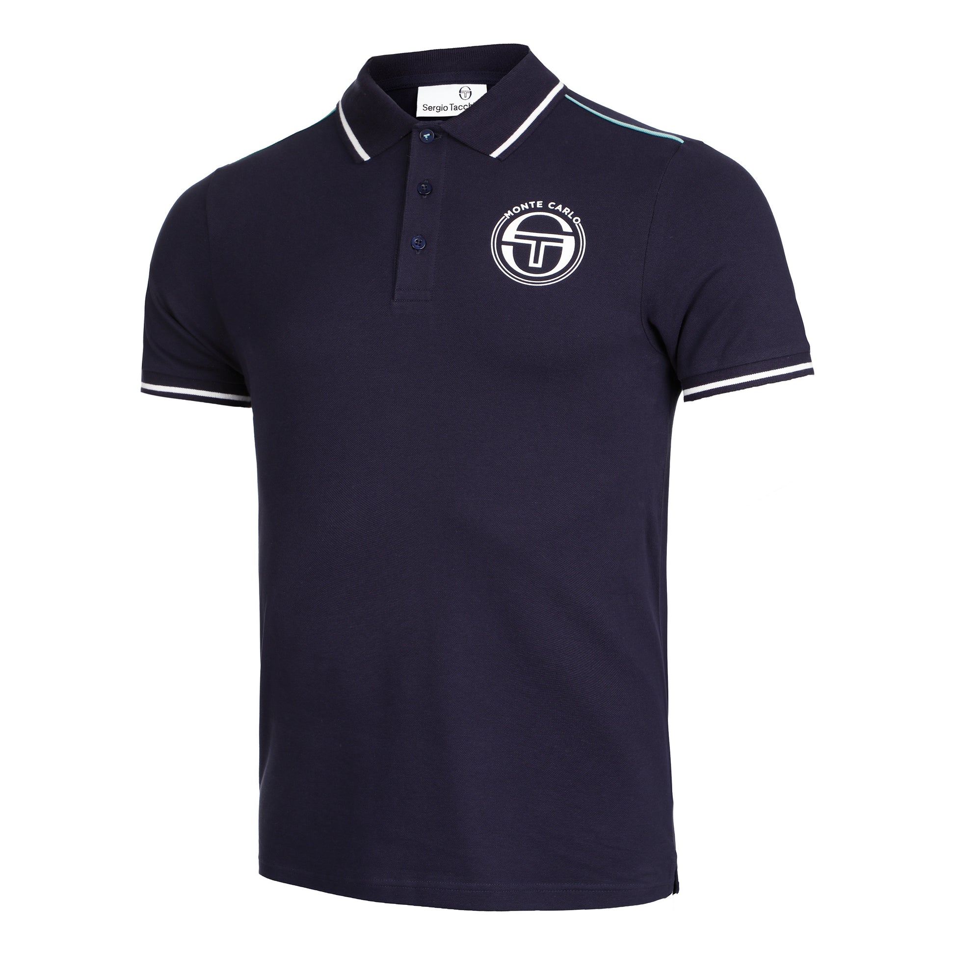 Sergio Tacchini Ranking Staff Polo Herren - dunkelblau, weiß