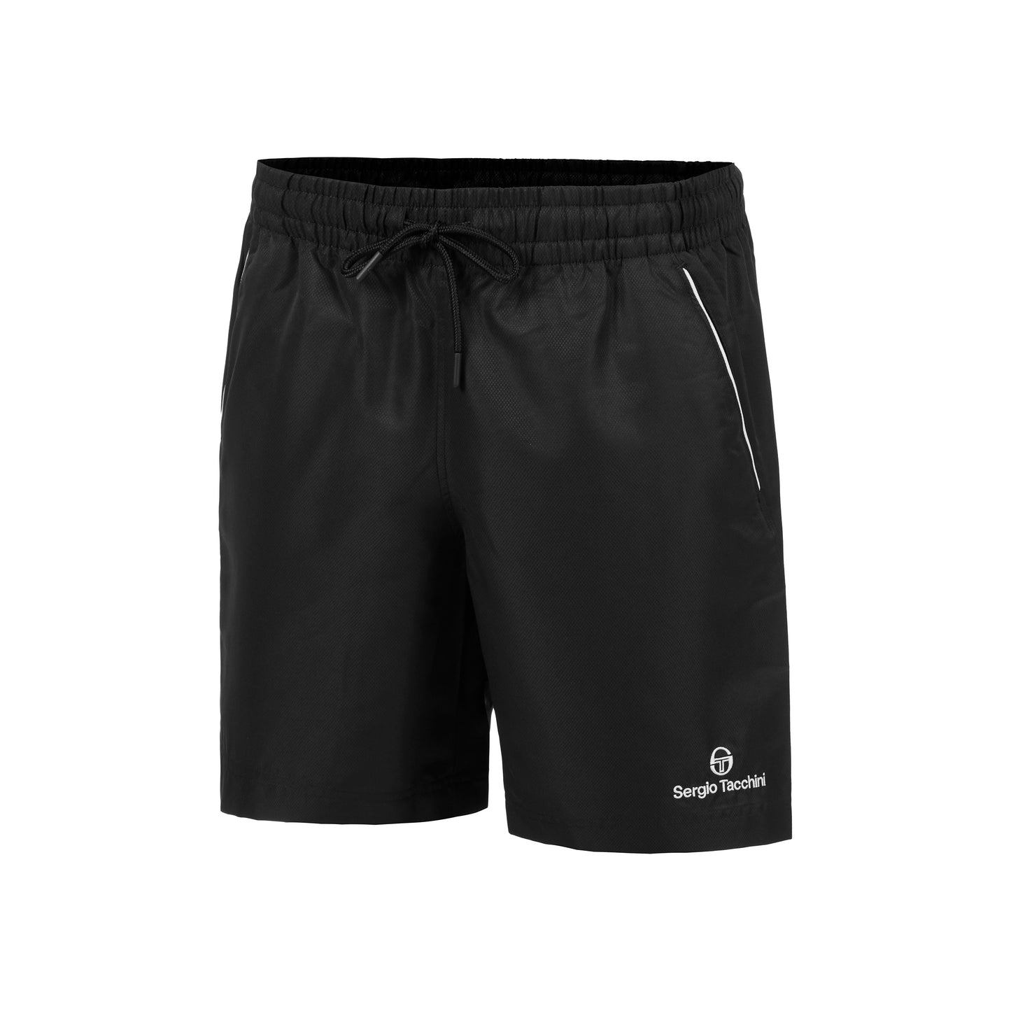 Sergio Tacchini Rob 024 PL Shorts Herren - schwarz, weiß