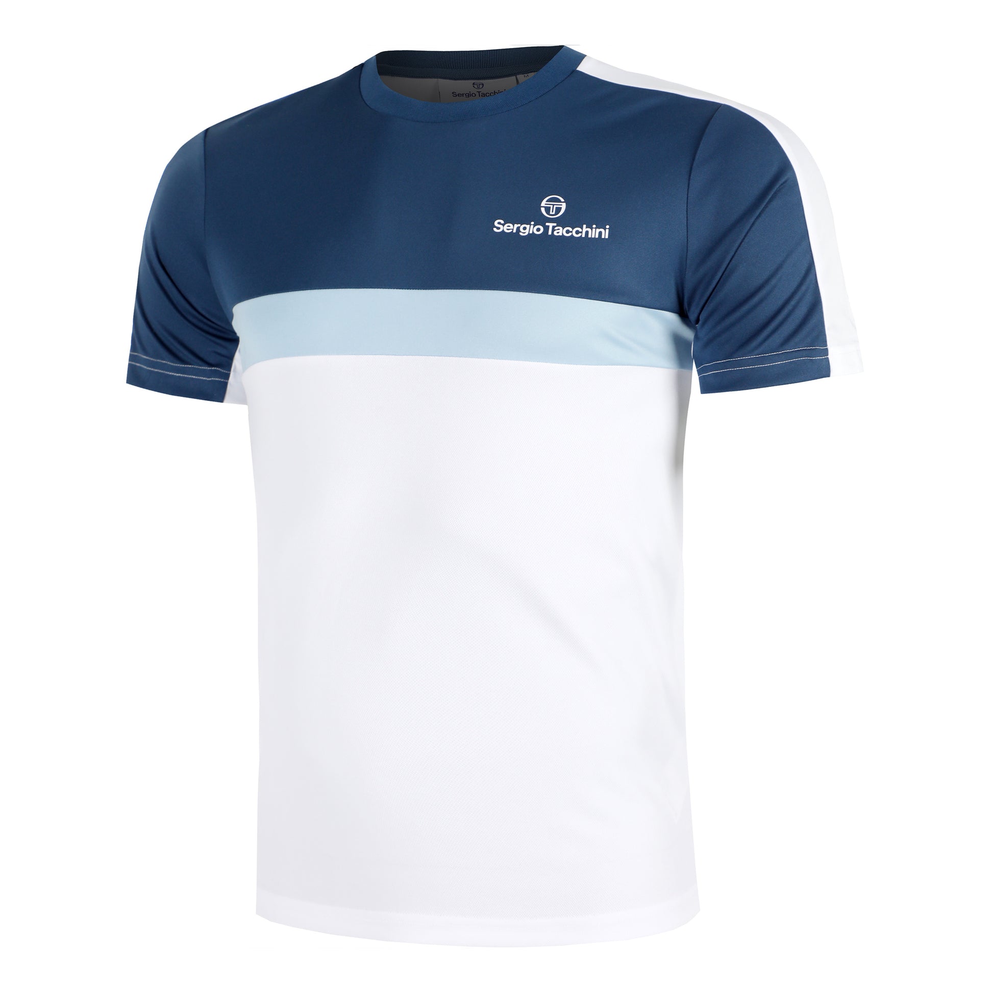Sergio Tacchini Alata T-Shirt Herren - weiß, blau