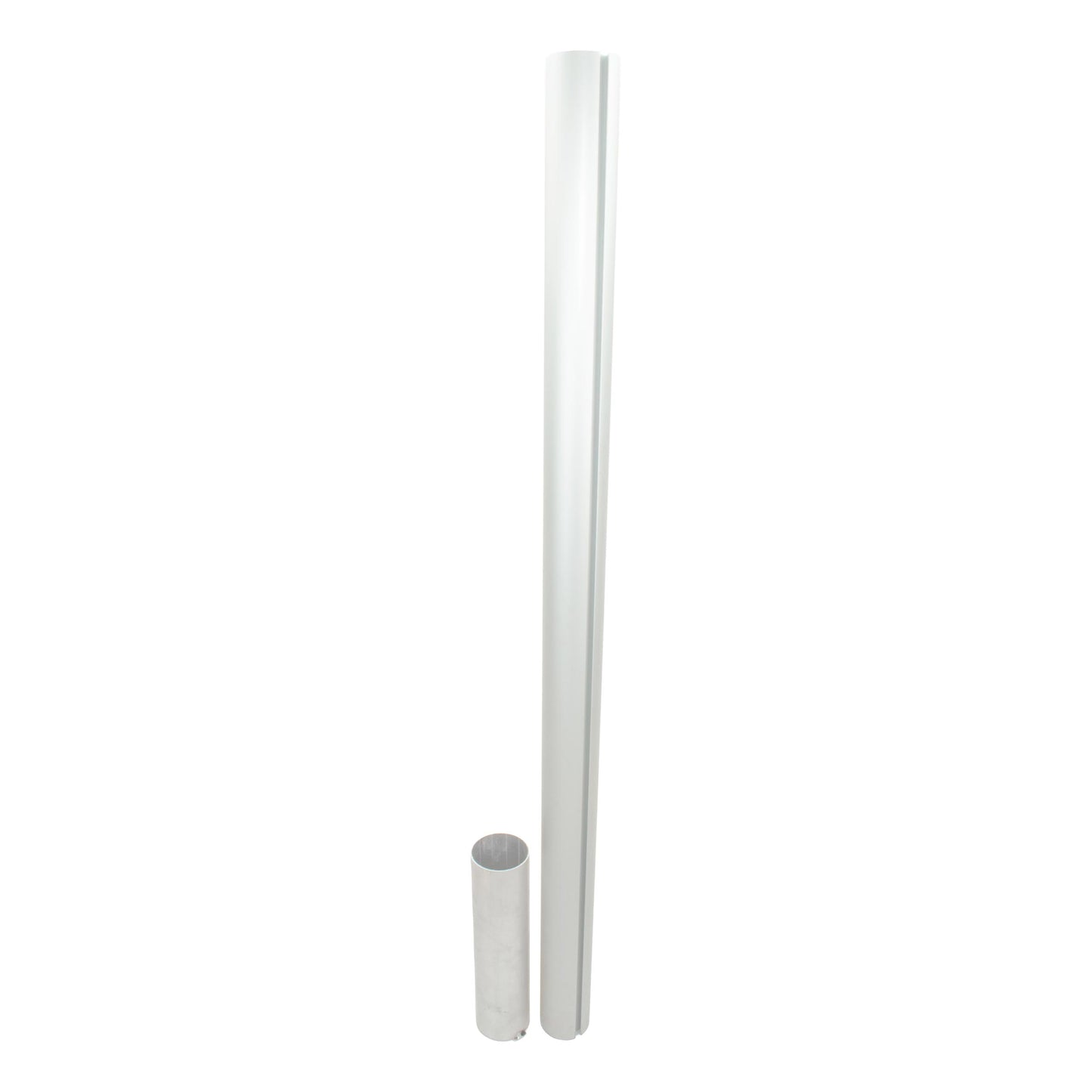 Tegra ASS Tennisnetzpfosten 83mm Rund,Aluminium-Silber