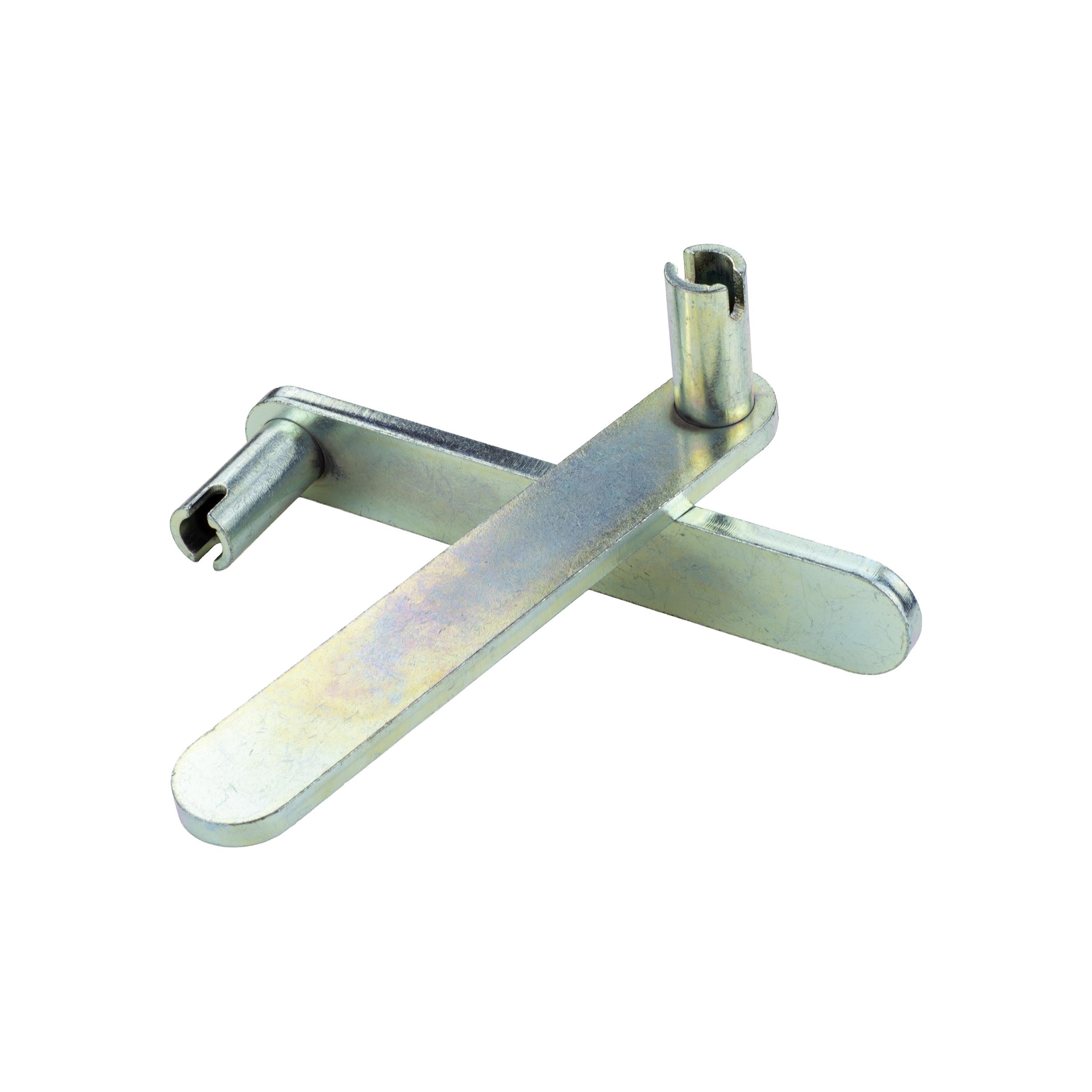 Tegra Spannschlüssel Rund-Silber