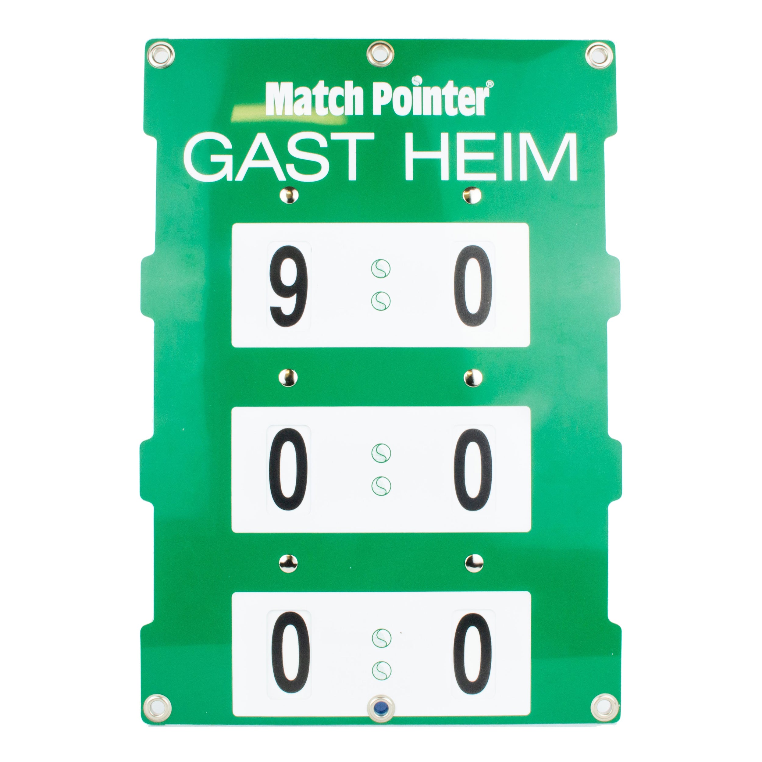 Tegra Match-Pointer Größe S,35x50 Cm Spielstandsanzeige-Grün
