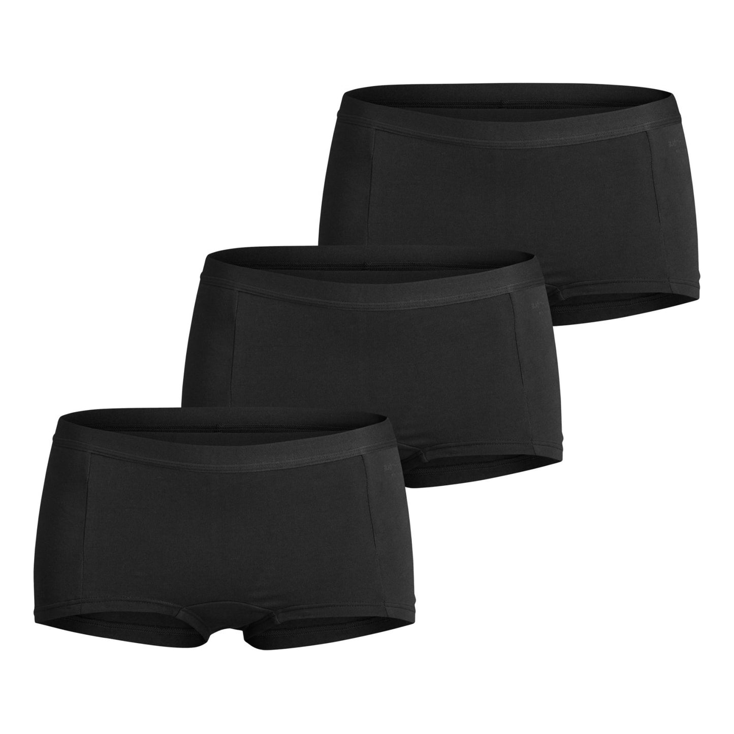Björn Borg Core Mini Shorts 3er Pack Damen - schwarz,