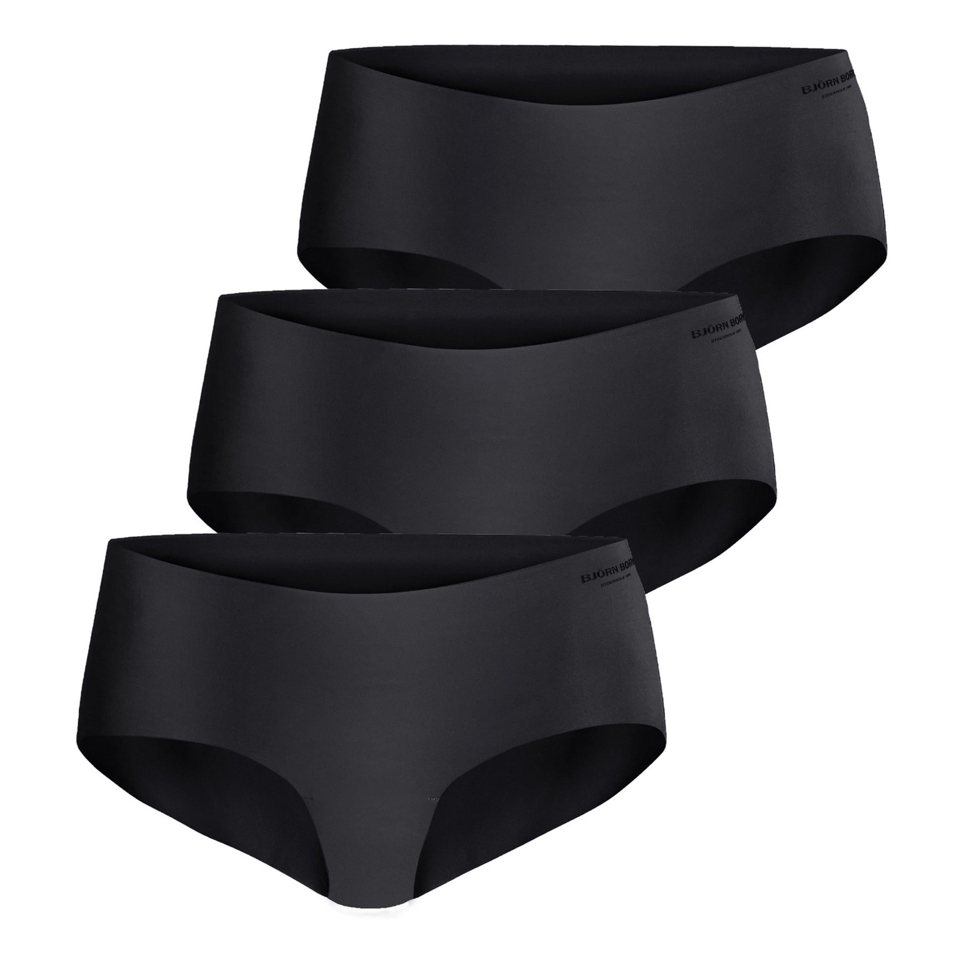 Björn Borg Performance Slip 3er Pack Damen-Schwarz