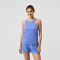 Racerback Tank-Top Damen-Blau