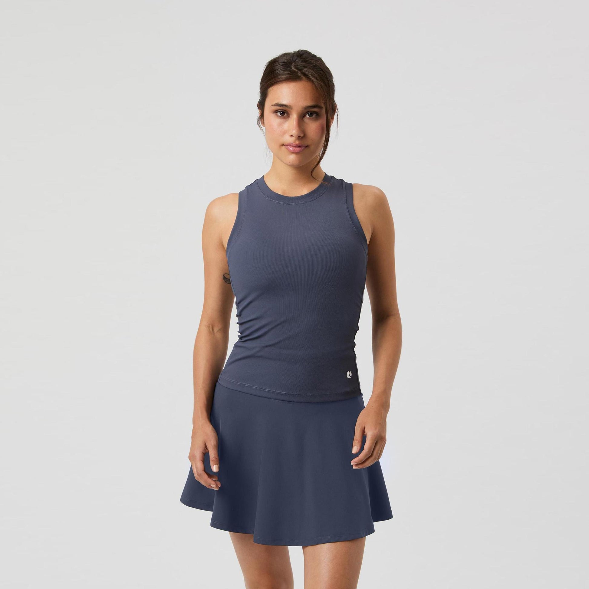Björn Borg Ace Pocket Ribbed Tank-Top Damen - blaugrau