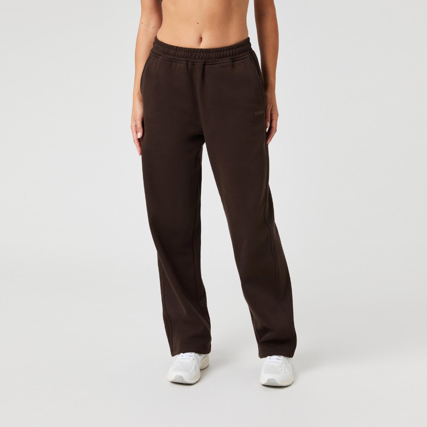 Björn Borg Studio Oversized Straight Trainingshose Damen-Braun