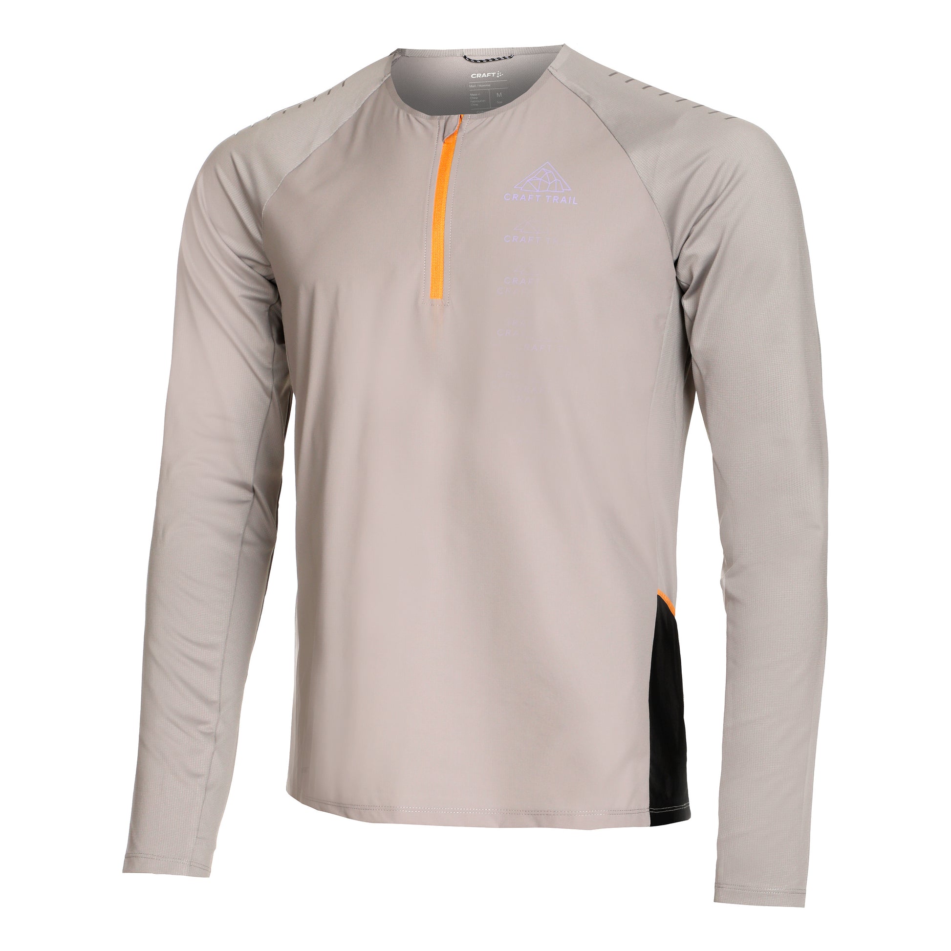 Craft Pro Trail Wind Lauftop Herren - grau,
