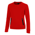 Crew Sweatshirt Damen-Rot