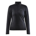 Core Gain Midlayer Laufshirt Damen-Schwarz