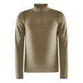 Core Gain Midlayer Laufshirt Herren-Beige