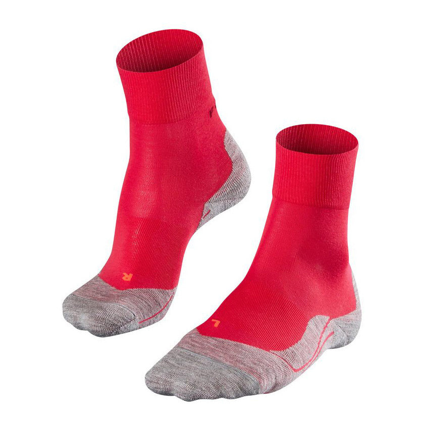 Falke RU4 Endurance Laufsocken Damen - rot, grau